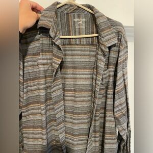 Horny Toad Long Sleeve Flannel Shirt